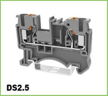 0.25mm² DIN Rail Spring Push in Terminal Blocks
