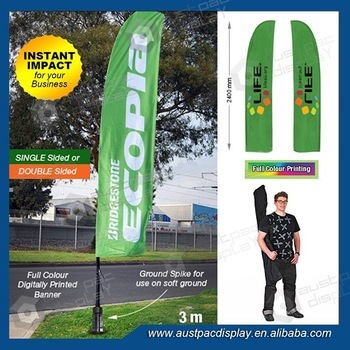Advertising Flag 3m with spike