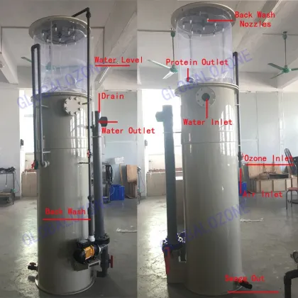 Boyu big protein skimmer for sea / fresh water fish farming system