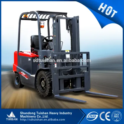 AC motor 3000kg electric forklift truck manufacturer in Qingzhou