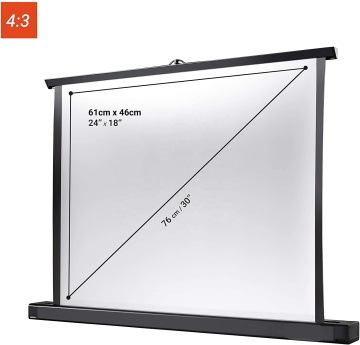 Fast fold floor pull up Mini projection screen