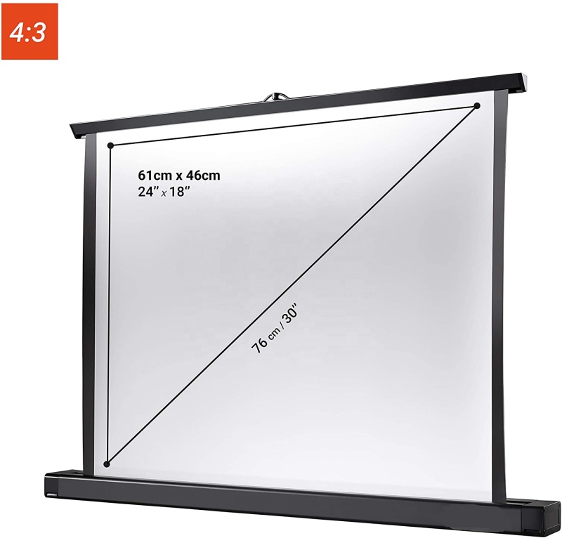 Fast fold floor pull up Mini projection screen