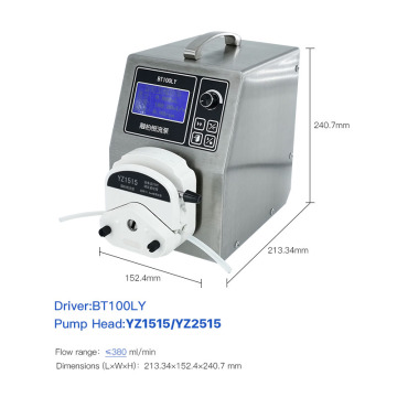 BT100LY Intelligent Flow Pump - High-Precision Peristaltic Pump for Laboratories