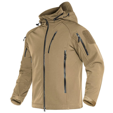 Xianghong CONMR 3L Soft Shell Jacket with 2-Way Zipper for Winter Trekking