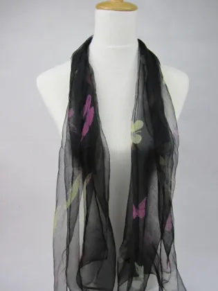 New Fashion Digital Print silk shawl,lady scarf,spring scarf
