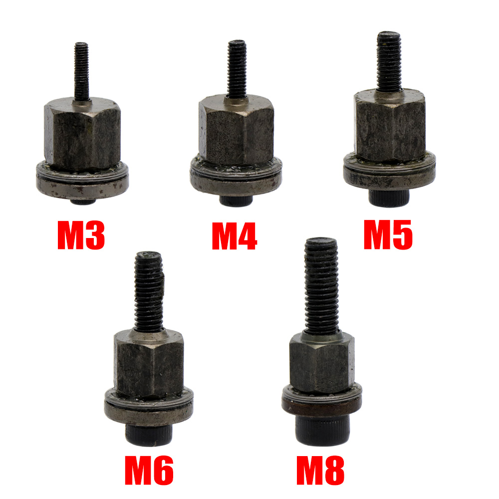 Hand Rivet Nut Gun Head nuts Simple installation Manual Riveter Rivnut Tool Accessory for Nuts M3 M4 M5 M6 M8 M10