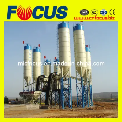 Belt Conveyor Type Readymix Factory with Sicoma Mao Mixer