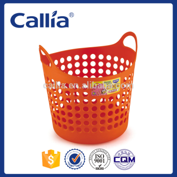 Durable Cloth storage basket Plastic Laundry Basket