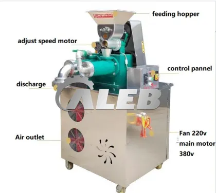 Stainless Steel Corn Noodle Machine: Fresh Corn Rice Noodle Making Equipment