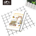 Custom garden style stationery notebook with elastic strap diary