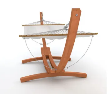 Hot Sale Wooden Hammock Stand With hammock with wooden stand Rope hammock