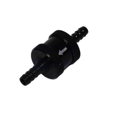 Kraftstoff-Benzin-Dieselöl-Wasser Aluminium 8 mm Nicht-Rückgang-Scheckventil