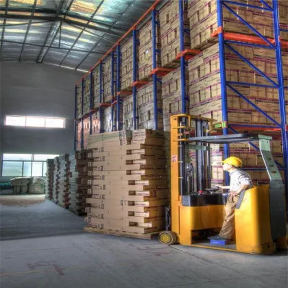 High intensive structure drive in rack with high space utilized