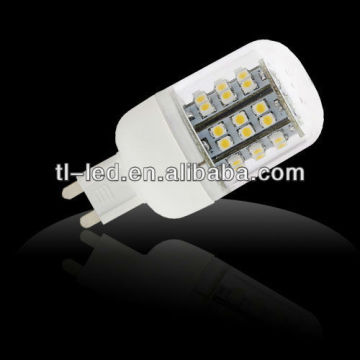 2013 New product ac220v super bright led g9 bulb