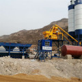 HZS25 Shandong universal hopper lift concrete batching plant