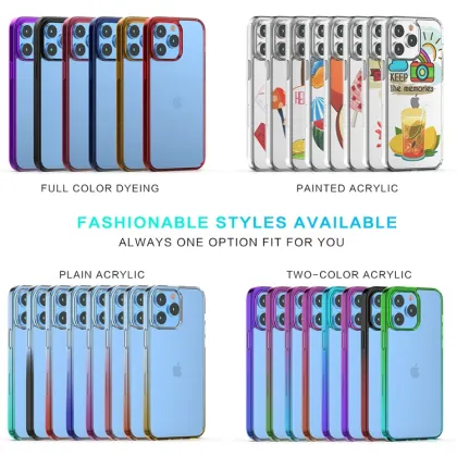 Transparent Acrylic Shockproof Phone Case for ZTE nubia Red Magic 7S Pro - Wholesale