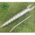 Helical Q235 Steel Ground Screw For House Building