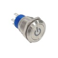 UL Sijil Tekan IK10 Metal Push Switch