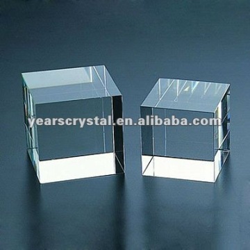 crystal blank cube for laser engraving