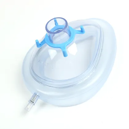 non-toxic anesthesia mask with anesthesia breathing circuits