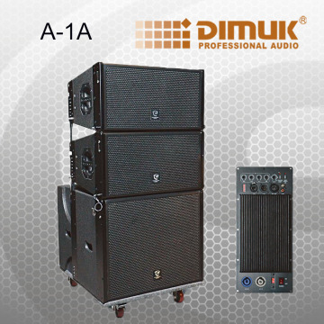 Active Line Array Speaker 2X10"/Powered Line Array Speaker/Compact Line Array Speaker 2X10" (A-1A)