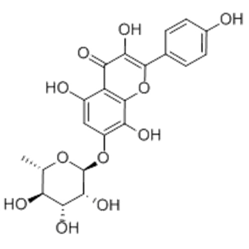 4H-1-Benzopiran-4-on, 7 - [(6-deoksi-a-L-mannopiranosil) oksi] -3,5,8-trihidroksi-2- (4-hidroksifenil) - CAS 85571-15-9