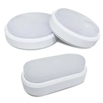 8w Big Round Plastic Led Bulkhead Light 
