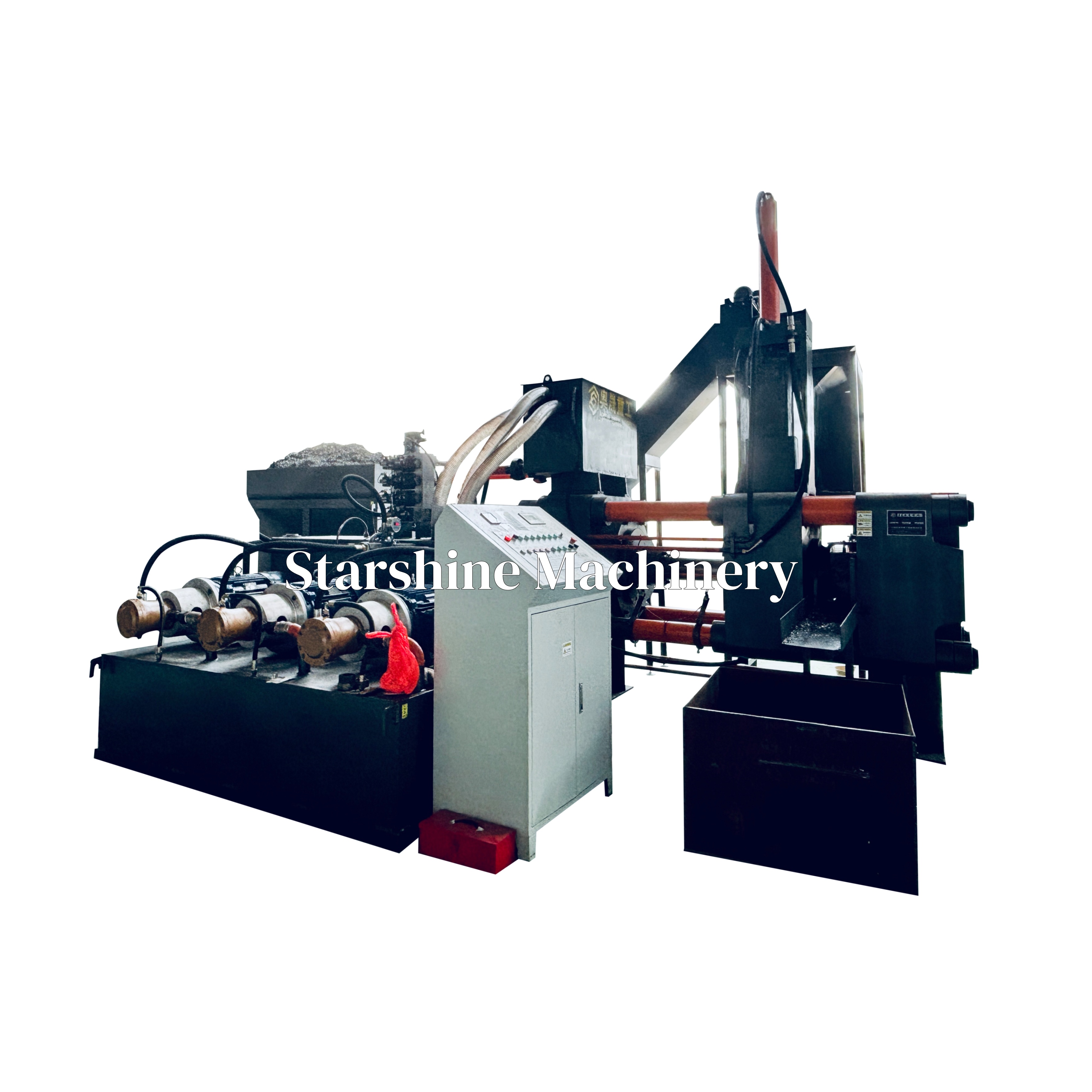 Iron Compactor metal Shaving Machine Iron Scrap Recycling