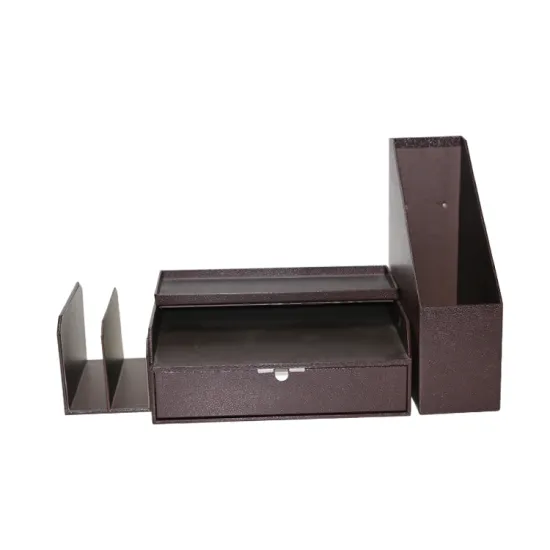 Custom Size Organizer Box In Brown Colour