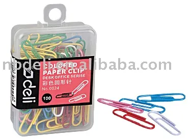 Color paper clip
