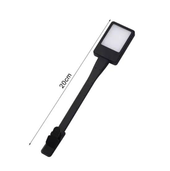 Goldmore 2-in-1 LED Reading Light - Clip & USB Charging Mini Bedside Lamp