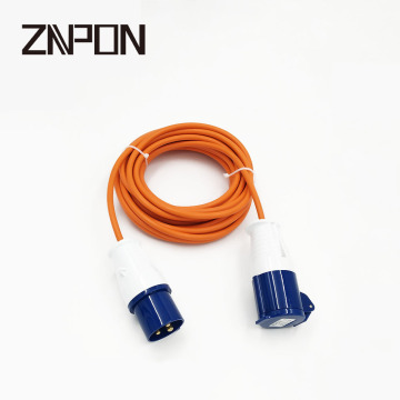 Industrial 20m H05VV-F 3G1.5 Power Extension Cable