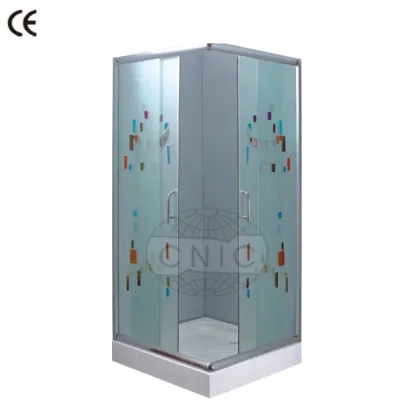 ZPL delicacy fabric glass cheap shower cabin