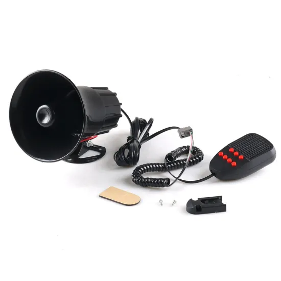 50W 12V Horn Megaphone: Powerful Warning Alarm with 120dB Siren and 7 Sounds for Cars, Motorcycles, Trucks, Boats