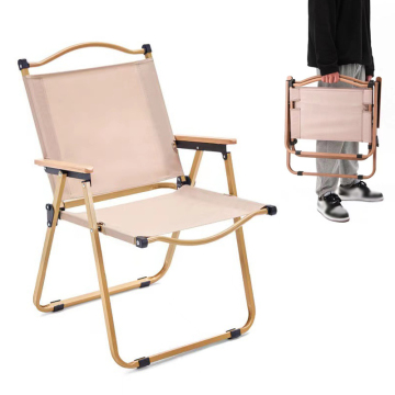 Customizable Wholesale Metal Support Camping Chairs - Portable Folding Chairs