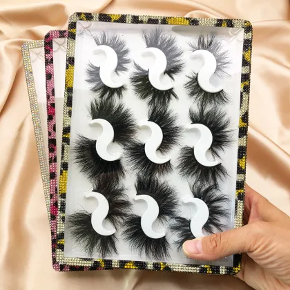 Wholesale False Eyelashes: Full Strip Lashes, Thick Fluffy Mink Styles in Curly Patterns