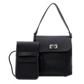 wholesale newest design ladies pu shoulder branded handbag