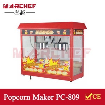 PC-809 Industrial 8oz Stainless Steel Pot Popcorn Popper Machine Bench Top