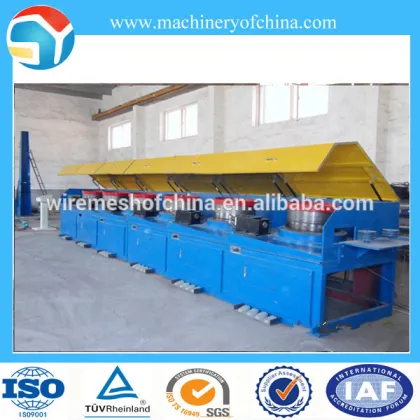 steel wire cable continuous drawing machine full automatic wire drawing machinery