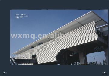 Hidden frame glass curtain wall