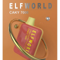 Elfworld caky7000puffs dùng một lần 14ml E-Liquid