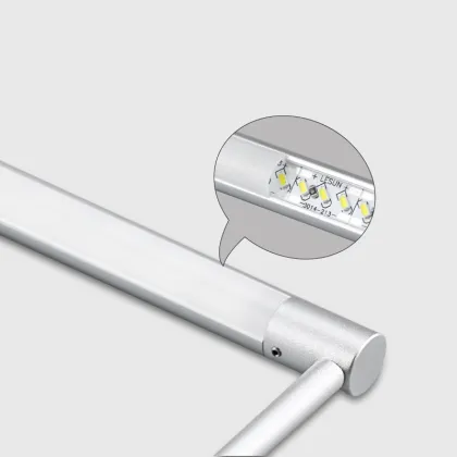 12W Strip Aluminum Silver Black Jewelry Store Museum Light