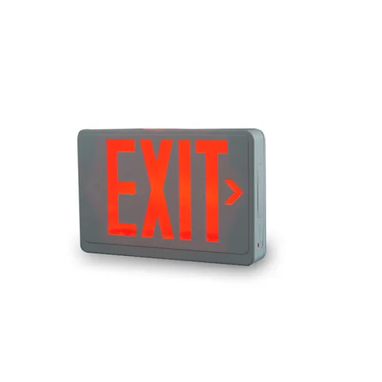 4H Battery LED Emergency Exit Sign Light
