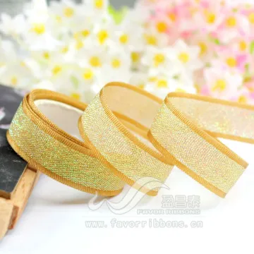 Metallic Wired Ribbon