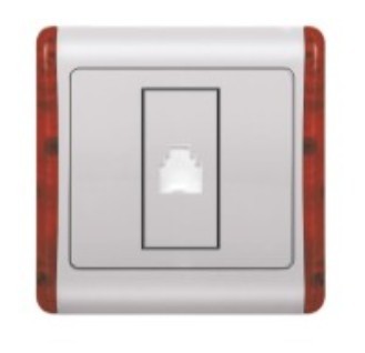 AL86 1 Gang Computer Socket
