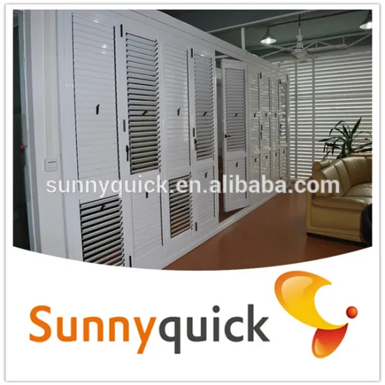 aluminum bi-fold louvered doors hot sale in 2014