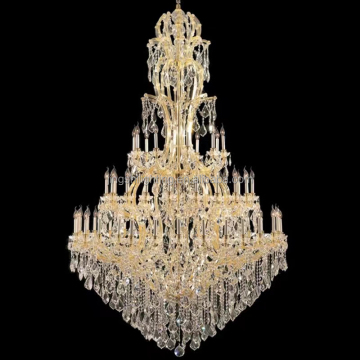 Modern European Luxury Maria Theresa Crystal Pendant Lights for Wedding Decor