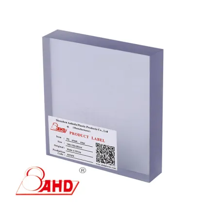 100% virgin PC Transparent Endurance PC Transparent Sheet