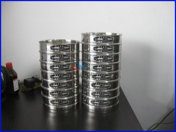 Particle size classify vibrating sieve test