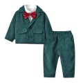 Solid Color Cotton Children's Corduroy Suit